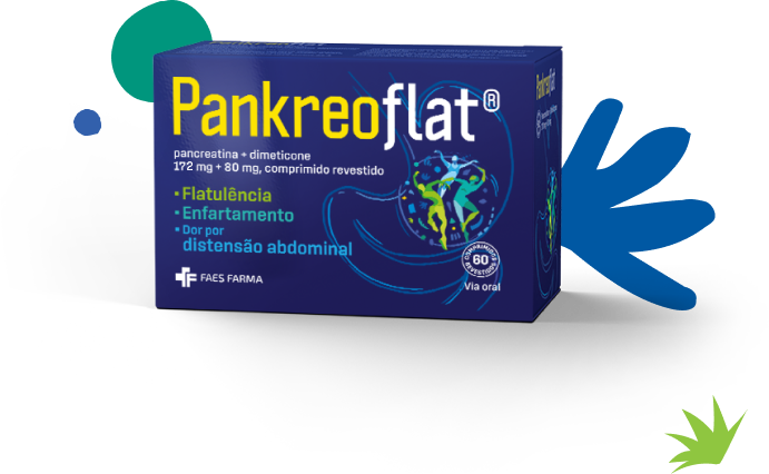 Pankreoflat 172+80mg Gases Enfartamento 60cp.
