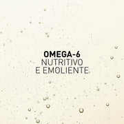 filorga skin prep óleo desmaquilhante imagem de fundo apenas com gotas de óleo e texto que diz: omega-6 nutritivo e emoliente.