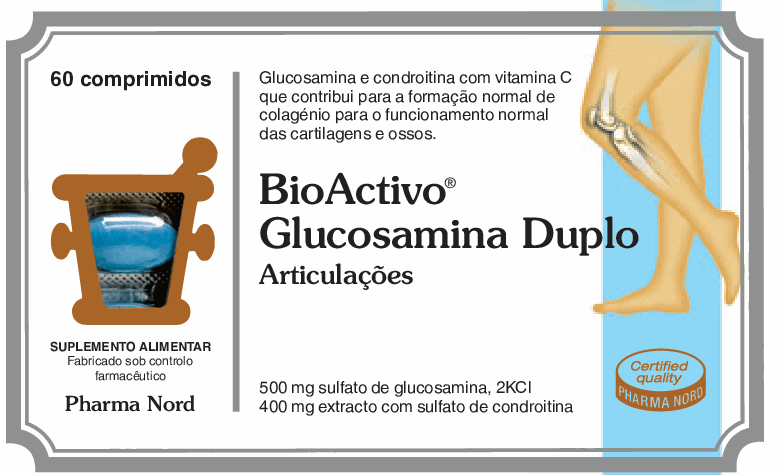 BioActivo Glucosamina Duplo 60 comp.