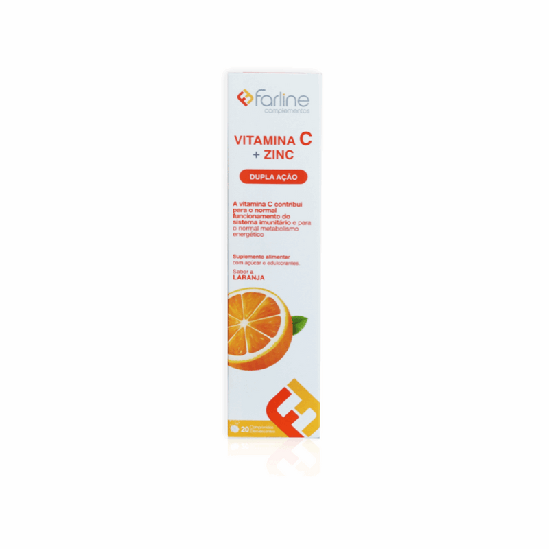 Farline Vitamina C + Zinco 20 Comp. Efervescentes