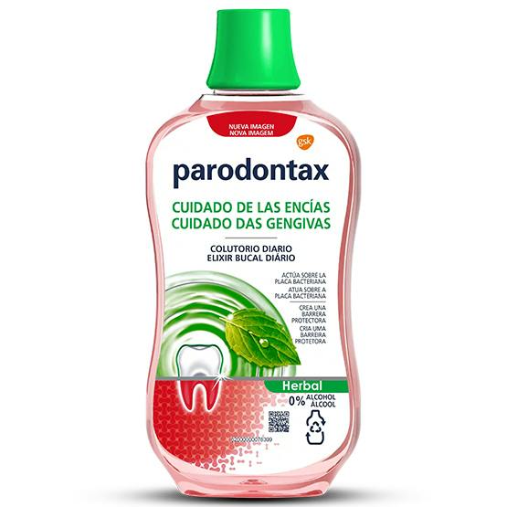 Parodontax Elixir Cuidado Gengivas Herbal 500ml