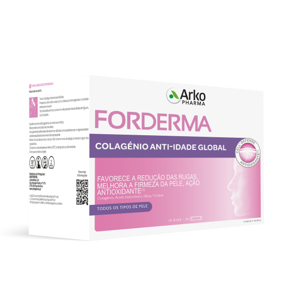 Arkopharma Forderma Colagénio Anti-Idade Pele Envelhecimento Sticks x30