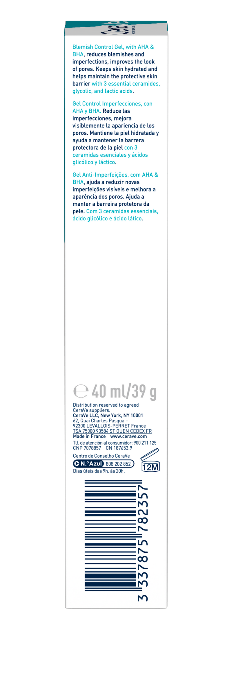 CeraVe Gel Anti-Imperfeições 40ml