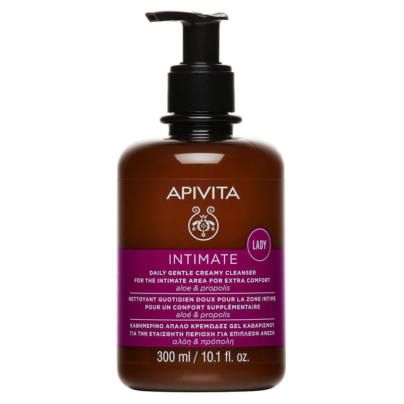 Apivita Creme Limpeza Suave Higiene Íntima Lady 300ml