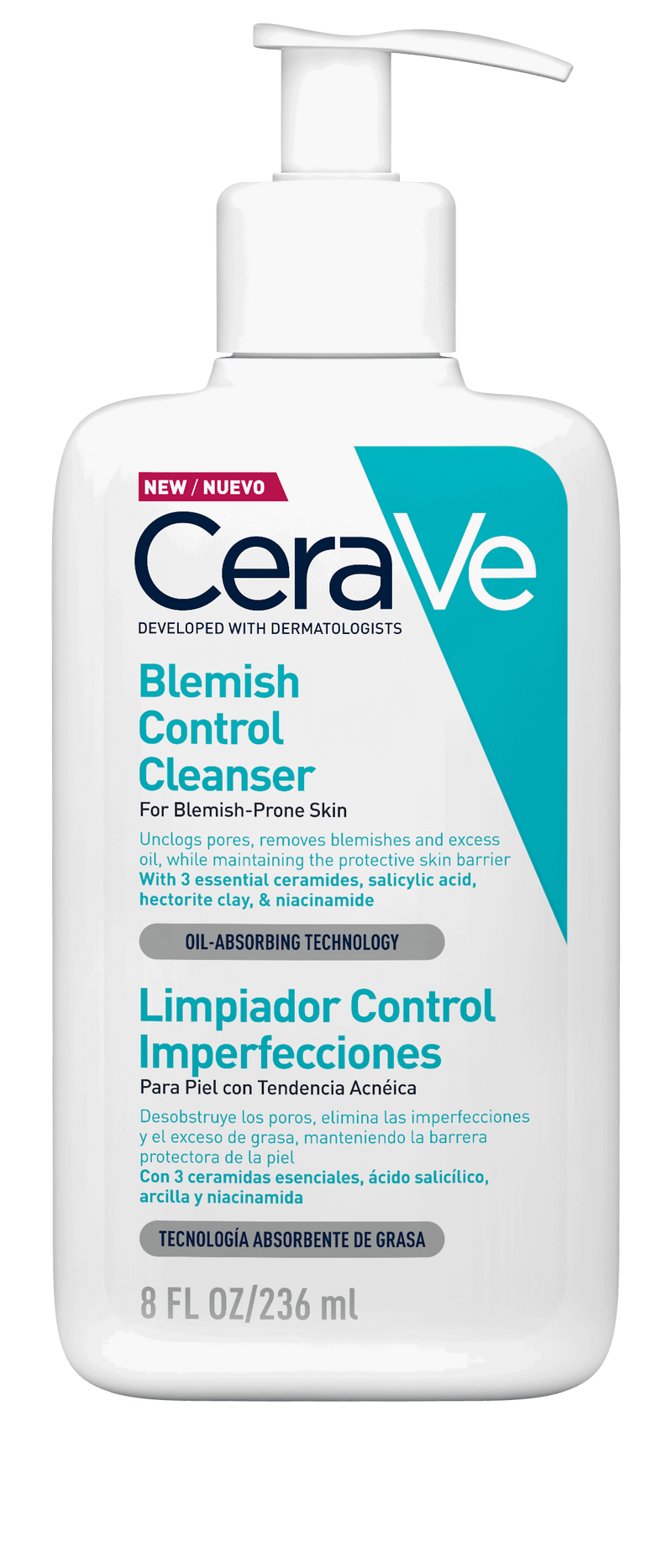 CeraVe Gel Limpeza Controlo Imperfeições 236ml