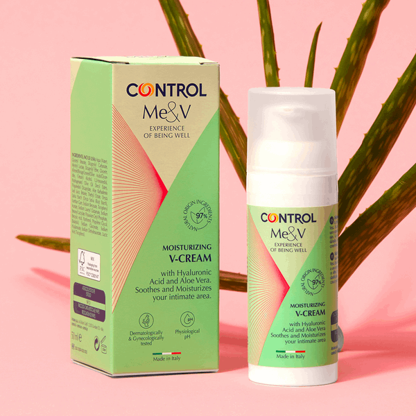 Control Me&V V-Cream Creme Hidratante Íntimo 50ml