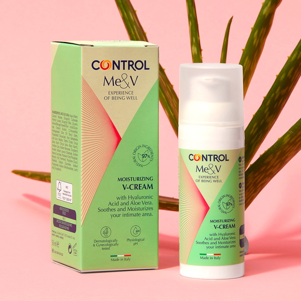 Control Me&V V-Cream Creme Hidratante Íntimo 50ml