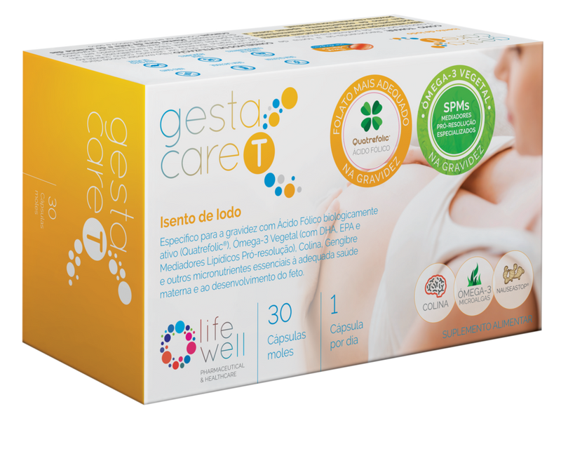 Gestacare T Isento Iodo 30cp.