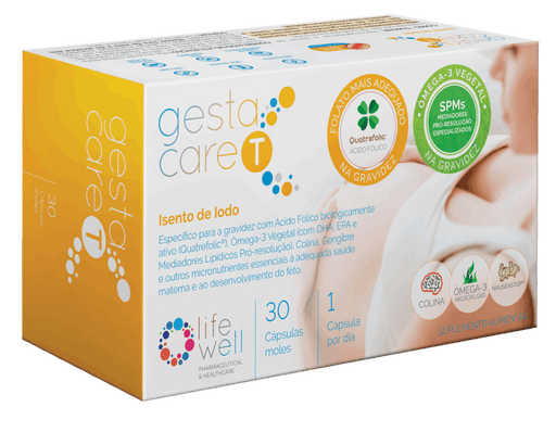 Gestacare T Isento Iodo 30cp.