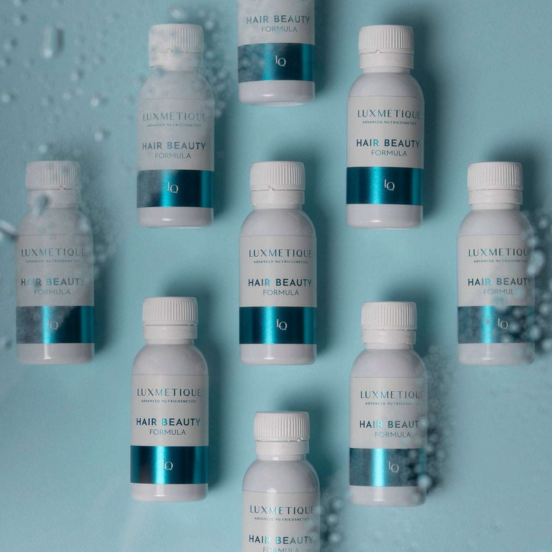 Luxmetique Hair Beauty Fórmula Beleza Cabelo Vitalidade Frasco 30ml x15