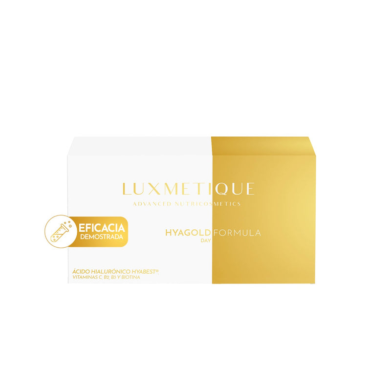 Luxmetique Hyalugold Day Fórmula Ácido Hialurónico Dia Frasco 30ml x15