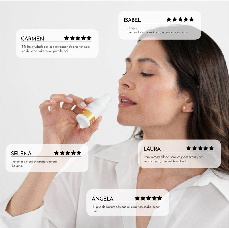 Luxmetique Hyalugold Day Fórmula Ácido Hialurónico Dia Frasco 30ml x15