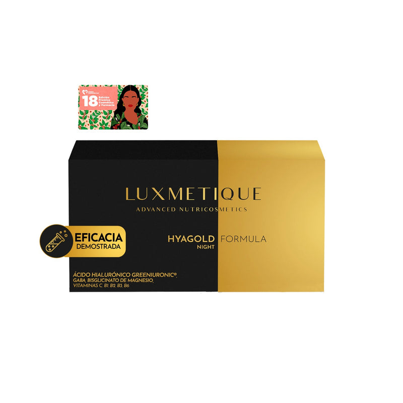 Luxmetique Hyalugold Night Ácido Hialurónico Noite Frasco 30ml x15