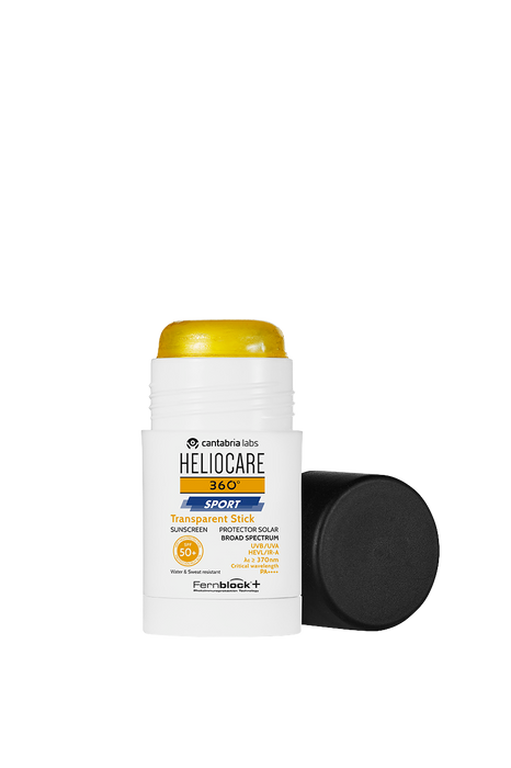 Heliocare 360º Sport Transparent Stick SPF50+ 25gr.