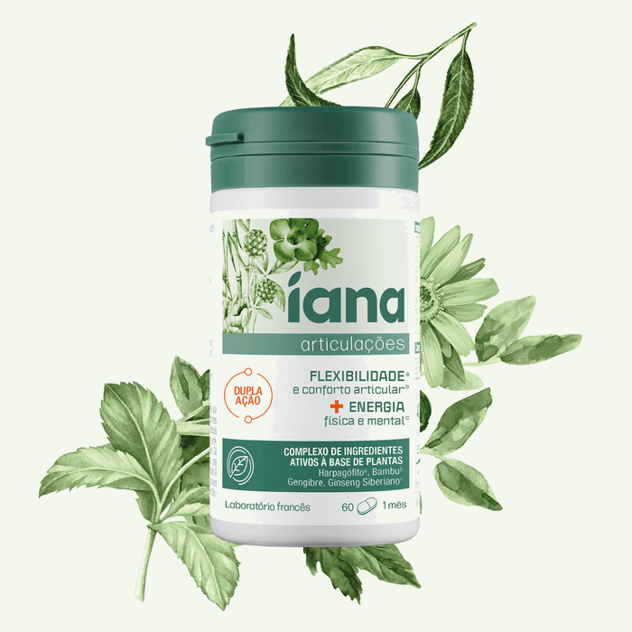 Iana Articulações Suplemento Flexibilidade + Energia 60cp.