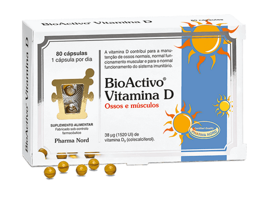 BioActivo Vitamina D 80 cáps.
