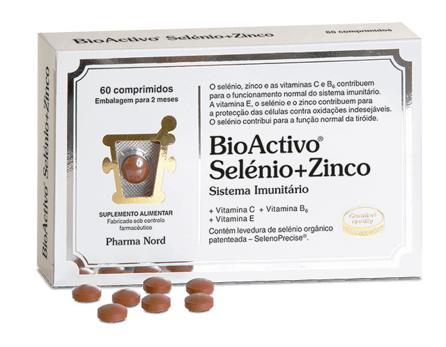 BioActivo Selénio + Zinco Comprimidos