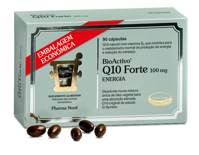 BioActivo Q10 Forte 100mg Cápsulas