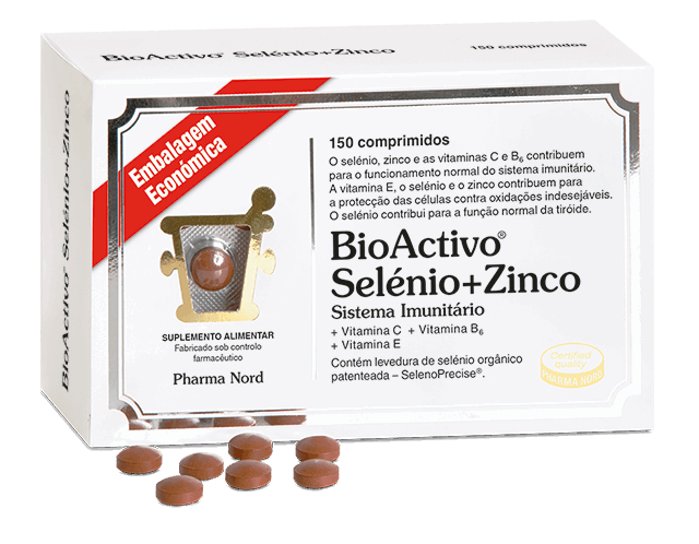BioActivo Selénio + Zinco Comprimidos