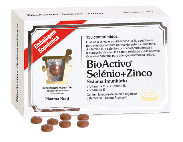 BioActivo Selénio + Zinco Comprimidos