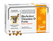 BioActivo Vitamina D Forte 80 cáps.
