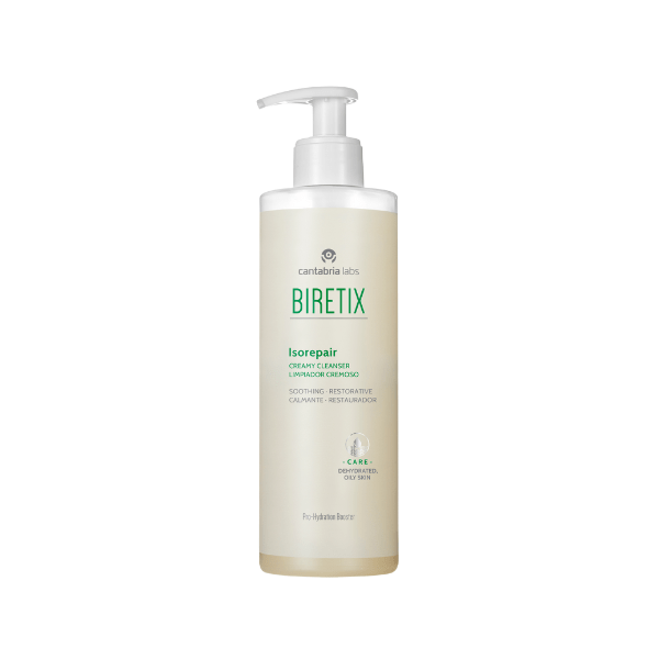 Biretix Isorepair Gel Limpeza Cremoso Pele Oleosa Desidratada 400ml