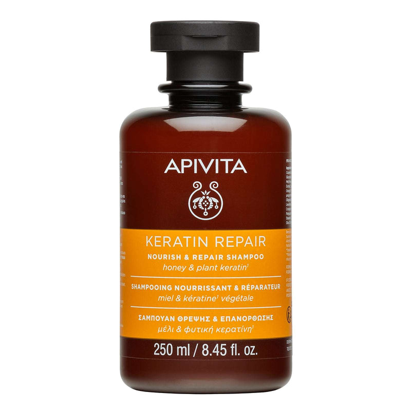 Apivita Keratin Repair Champô Nutritivo & Reparador 250ml