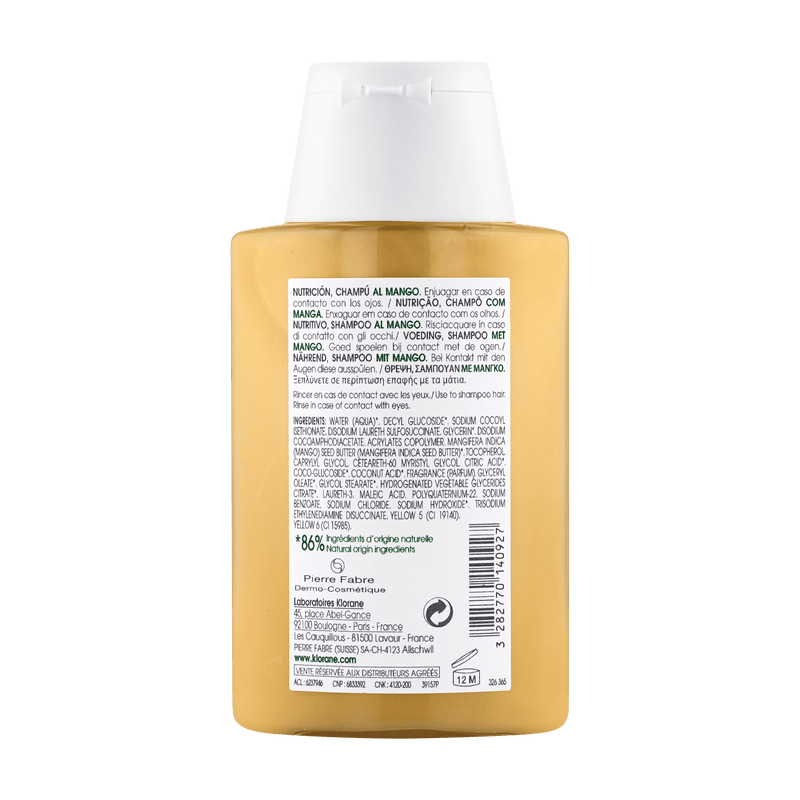 Klorane Manga BIO Champô Cabelo Seco