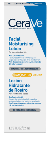 CeraVe Loção Facial Hidratante SPF30 52ml