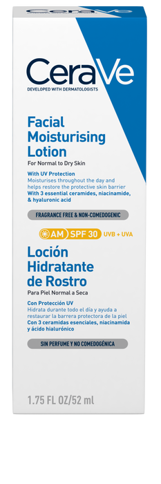 CeraVe Loção Facial Hidratante SPF30 52ml