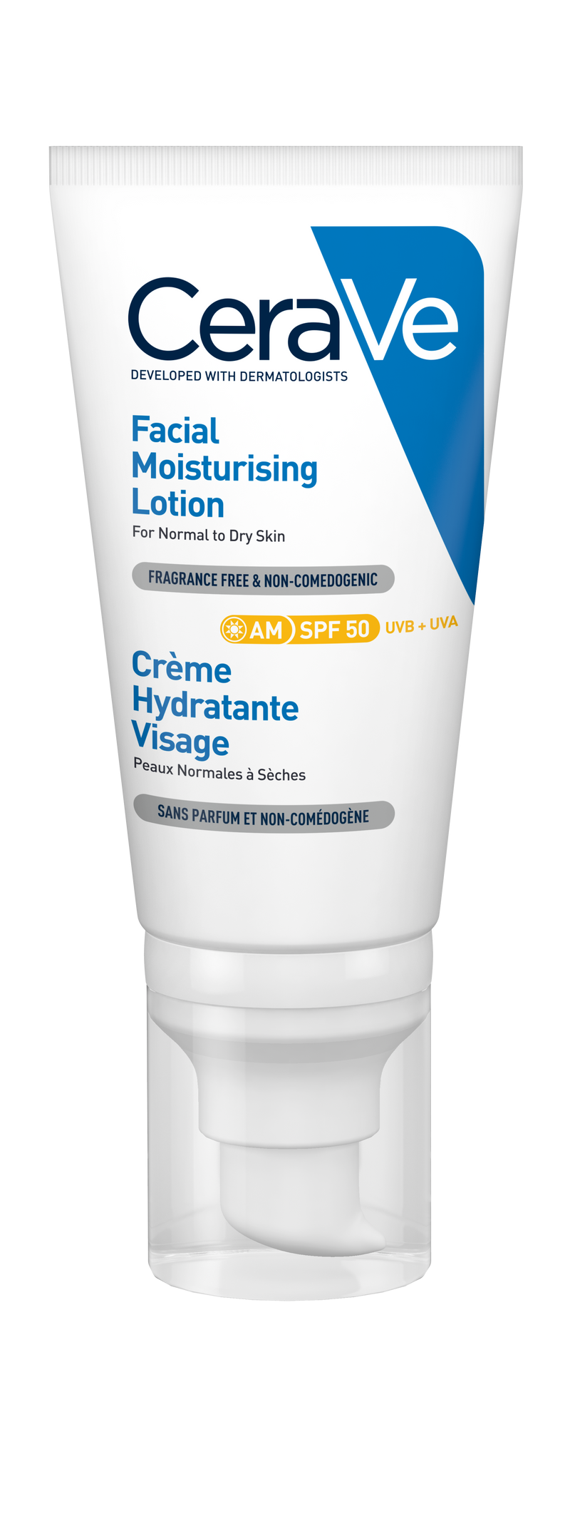 CeraVe Loção Facial Hidratante SPF50+ 52ml