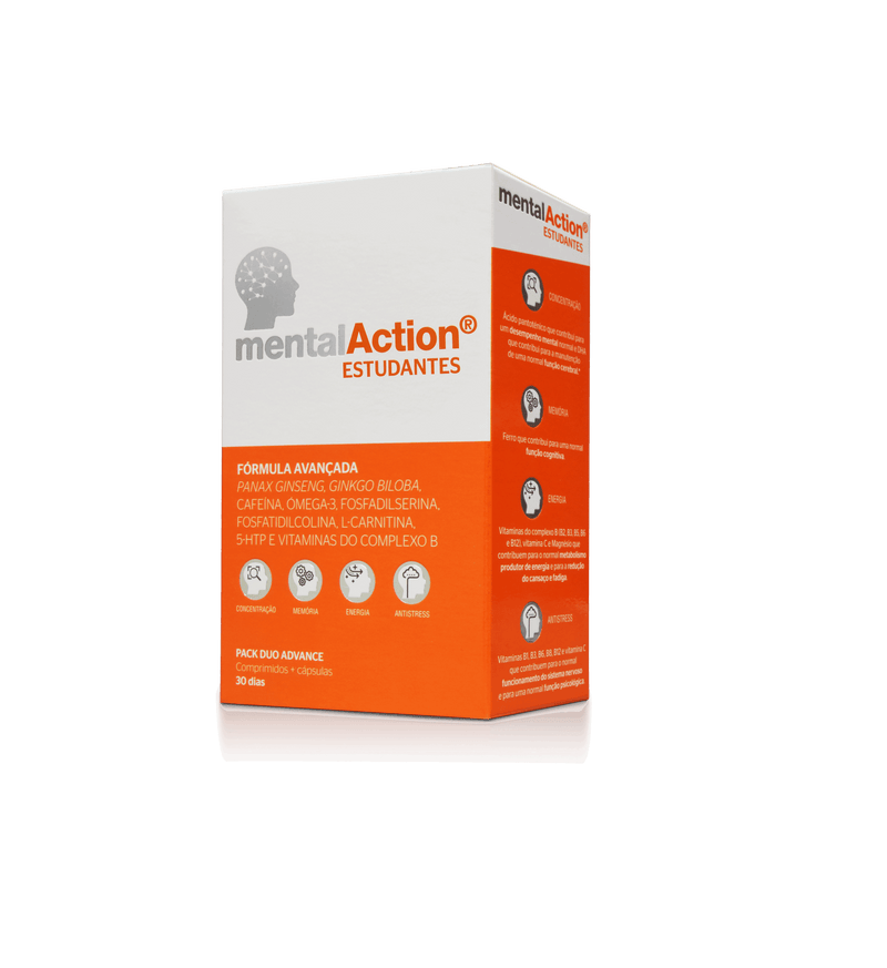 Mentalaction Estudantes 30 comp + 30 cáps