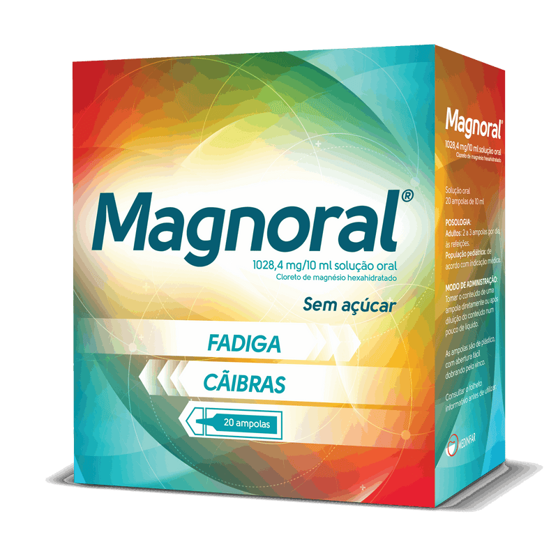 Magnoral 20 Ampolas