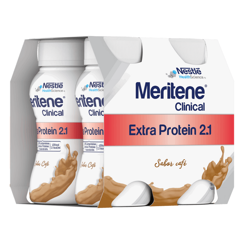 Nestlé Meritene Clinical Extra Protein Hiperproteico Hipercalórico Garrafa 4x200ml