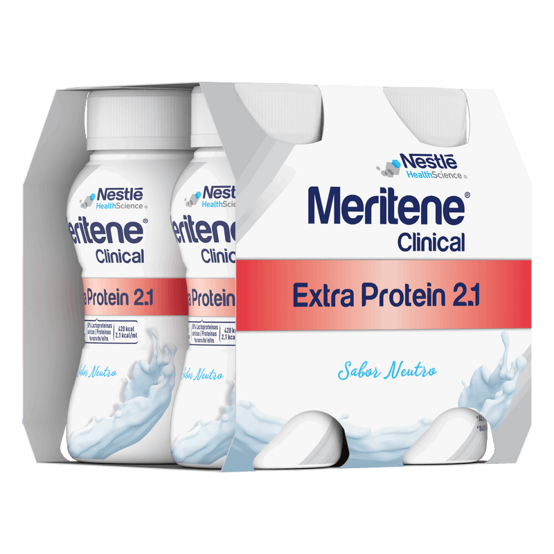 Nestlé Meritene Clinical Extra Protein Hiperproteico Hipercalórico Garrafa 4x200ml