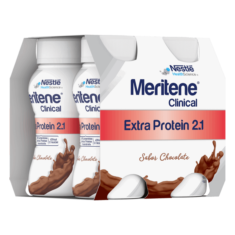 Nestlé Meritene Clinical Extra Protein Hiperproteico Hipercalórico Garrafa 4x200ml