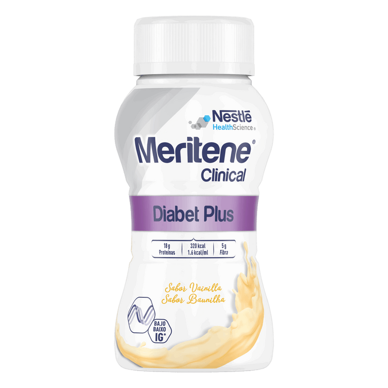 Nestlé Meritene Diabet Plus+ Dieta Hiper Diabéticos Garrafa 4x200ml