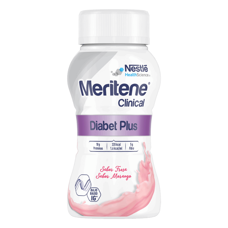 Nestlé Meritene Diabet Plus+ Dieta Hiper Diabéticos Garrafa 4x200ml