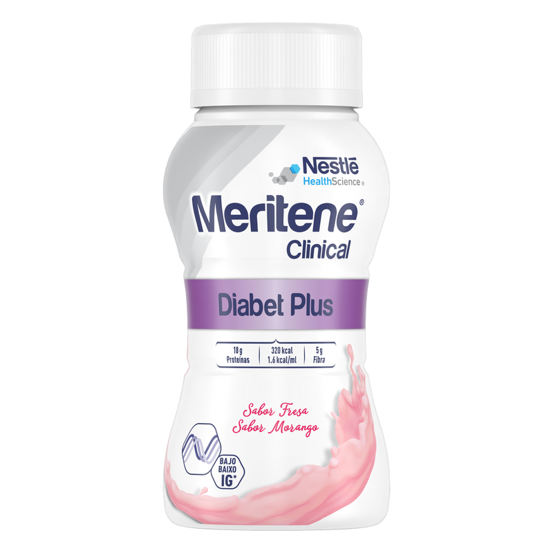 Nestlé Meritene Diabet Plus+ Dieta Hiper Diabéticos Garrafa 4x200ml
