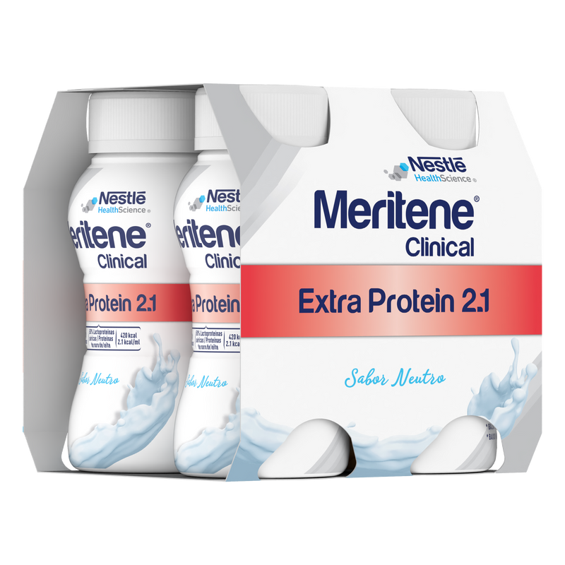 Nestlé Meritene Clinical Extra Protein Hiperproteico Hipercalórico Botella 4x200ml
