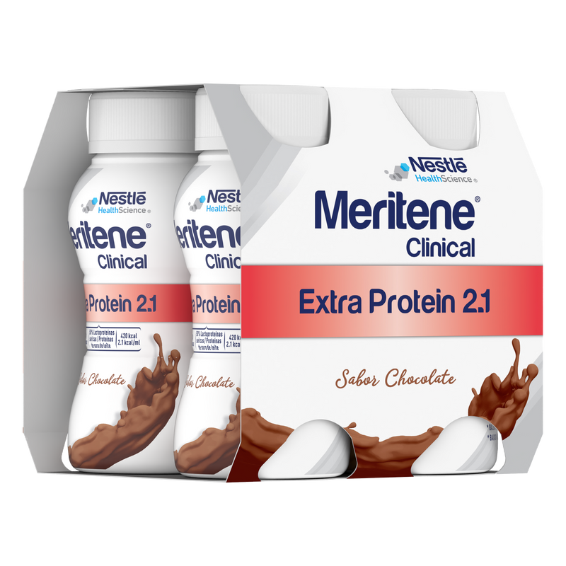 Nestlé Meritene Clinical Extra Protein Hiperproteico Hipercalórico Botella 4x200ml