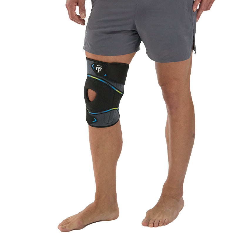 Rodillera Prim NEOPRAIR con silicona y estabilizadores laterales, talla única NPOS136