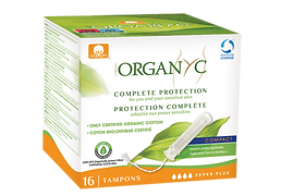 Organyc Tampão Super Plus c/Aplicador x16