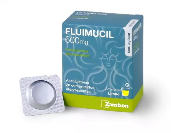Fluimucil 600 mg 20 comp. efervescentes