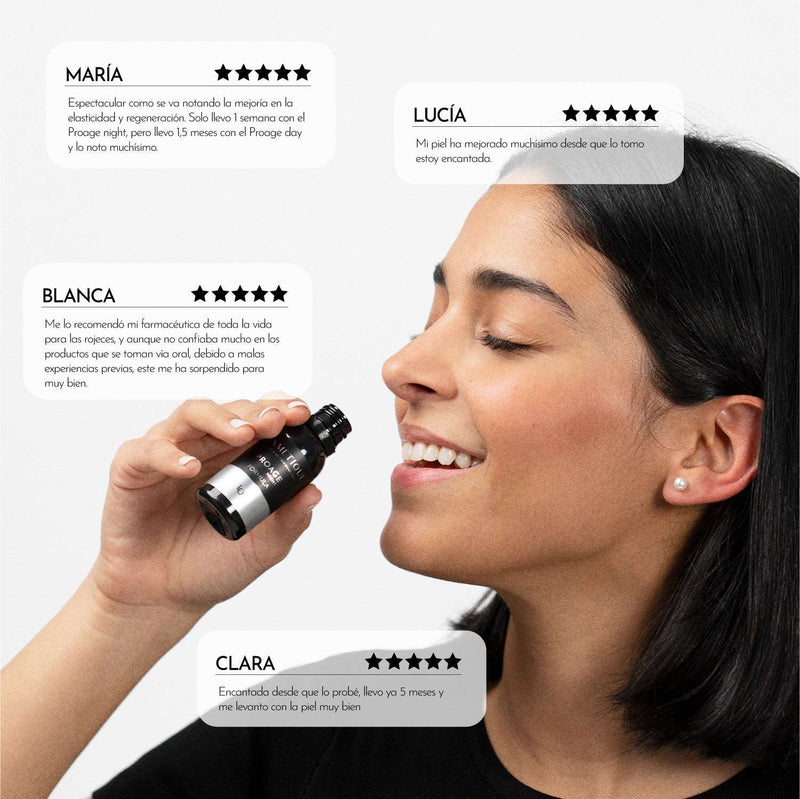 Luxmetique Proage Night Fórmula Anti-Envelhecimento Pele Noite Frasco 30ml x15