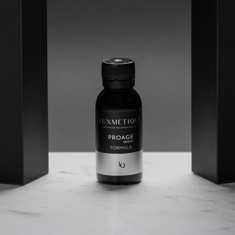 Luxmetique Proage Night Fórmula Anti-Envelhecimento Pele Noite Frasco 30ml x15