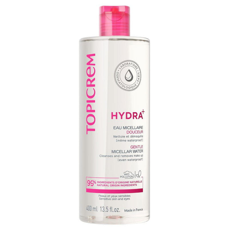 Topicrem Hydra+ Água Micelar Suave Pele Seca 400ml