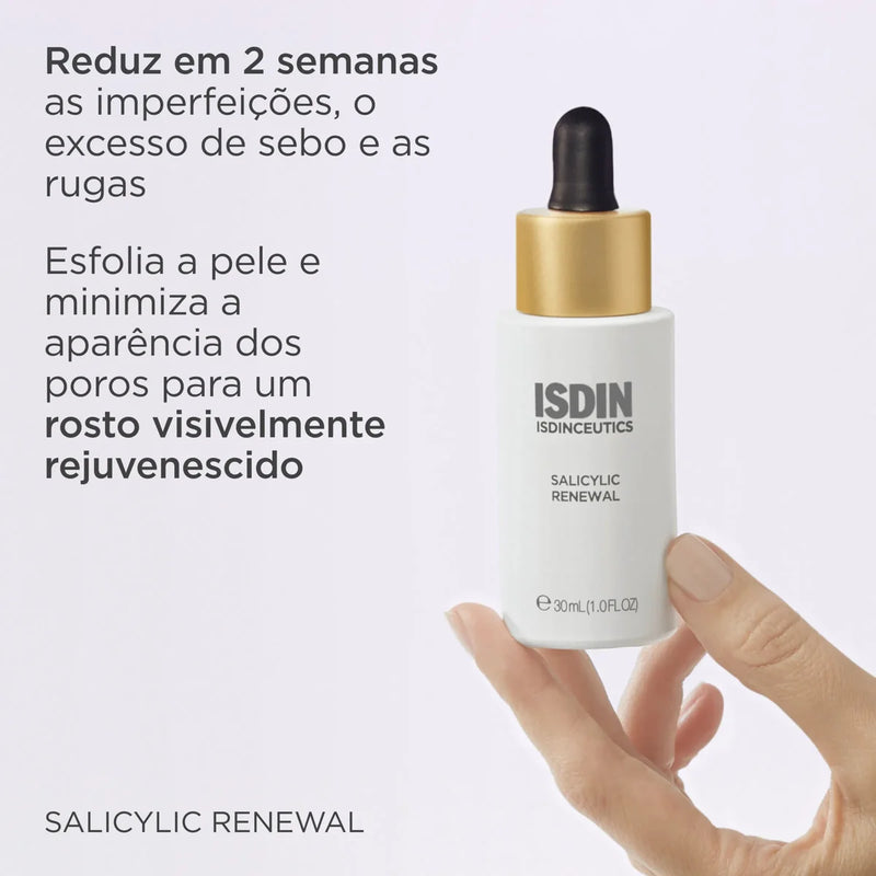 Isdin Isdinceutics Salicylic Renewal Sérum Anti-Imperfeições e Antirrugas 30ml