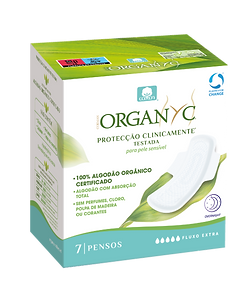 Organyc Penso Higiénico Extra Saquetas x7