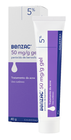 Benzac 50mg/g Gel Mild to Moderate Acne 40gr.